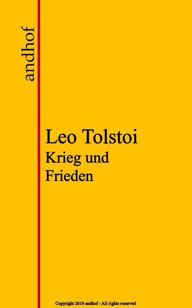 Book cover for Krieg und Frieden