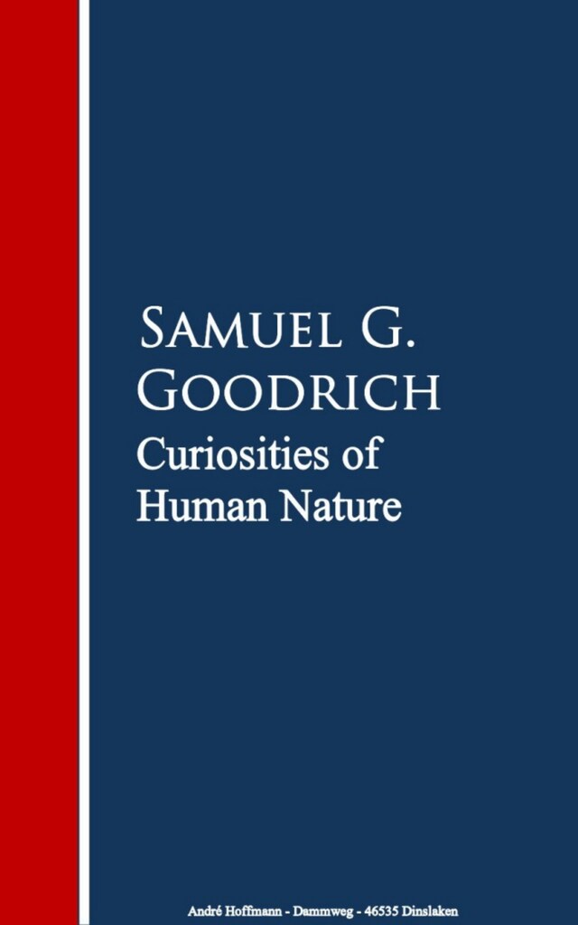 Book cover for Curiosities of Human Nature