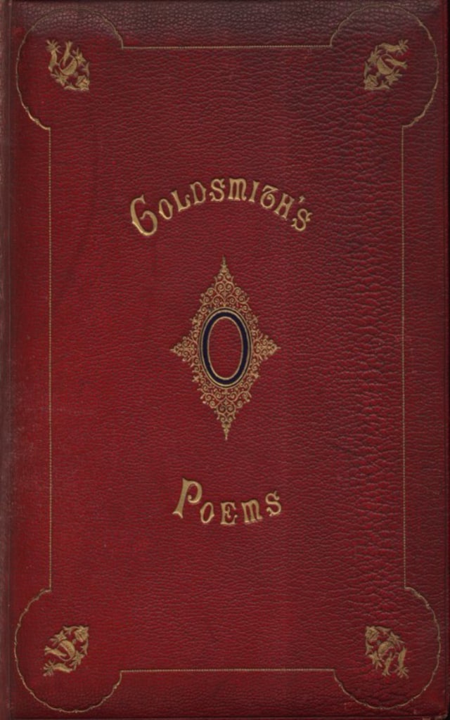 Book cover for The Poems of Oliver Goldsmith