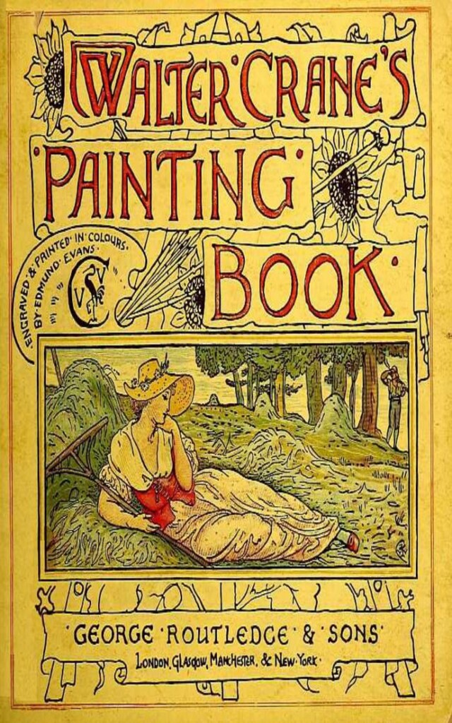 Book cover for Walter Crane's Painting Book