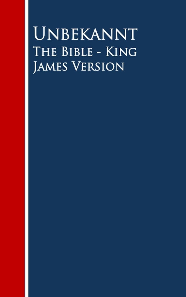 Book cover for The Bible - King James Version