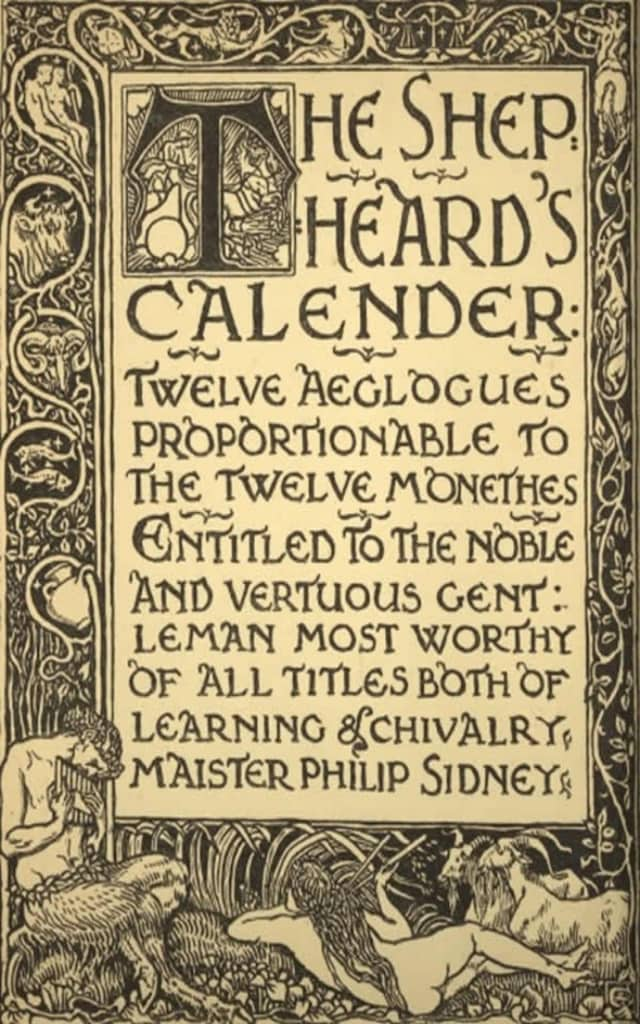 Bokomslag för The Shepheard's Calender: Twelve Aeglogues Proportional to the Twelve Monethes