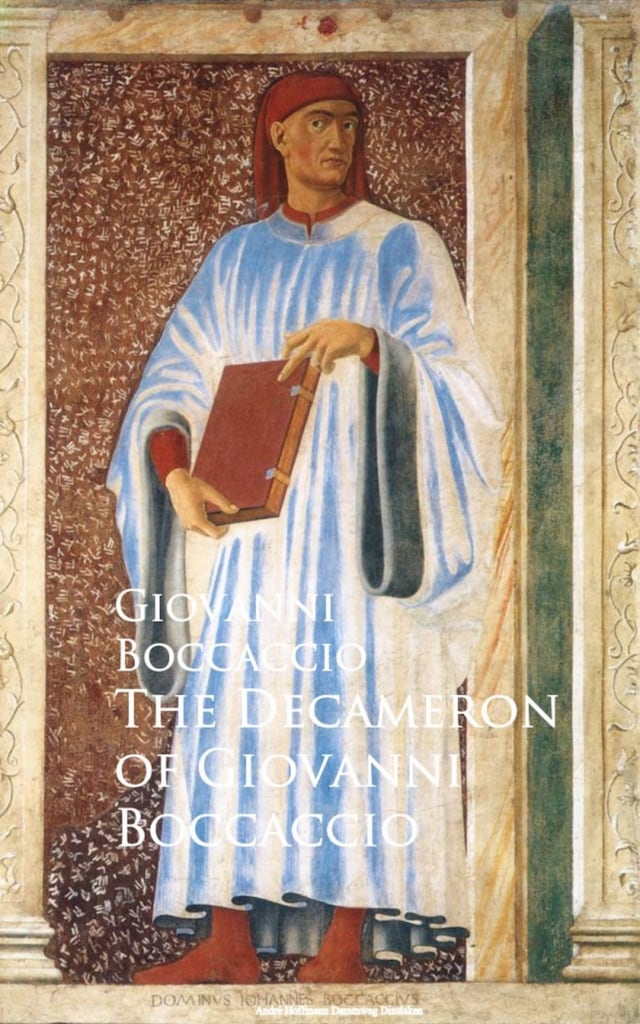 Kirjankansi teokselle The Decameron of Giovanni Boccaccio