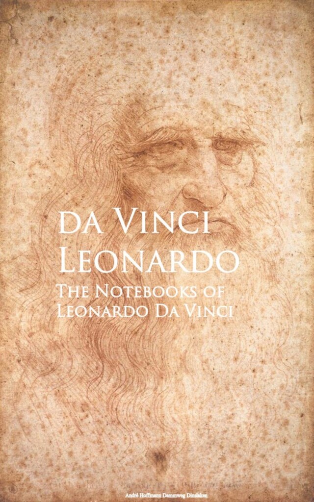 Kirjankansi teokselle The Notebooks of Leonardo Da Vinci
