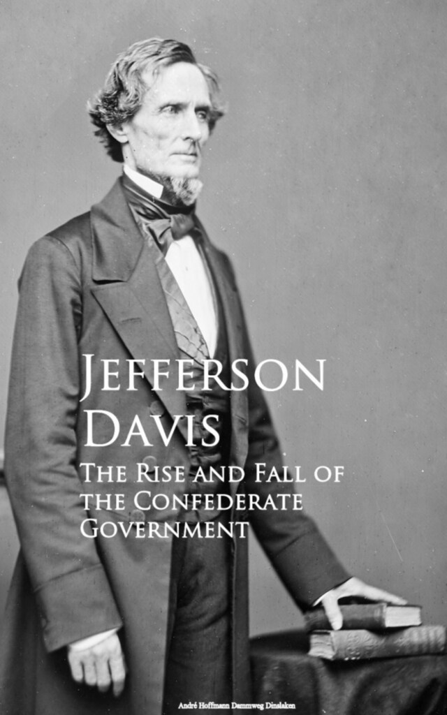 Copertina del libro per The Rise and Fall of the Confederate Government