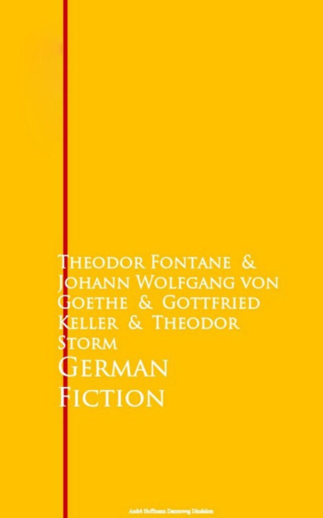 Bokomslag for German Fiction