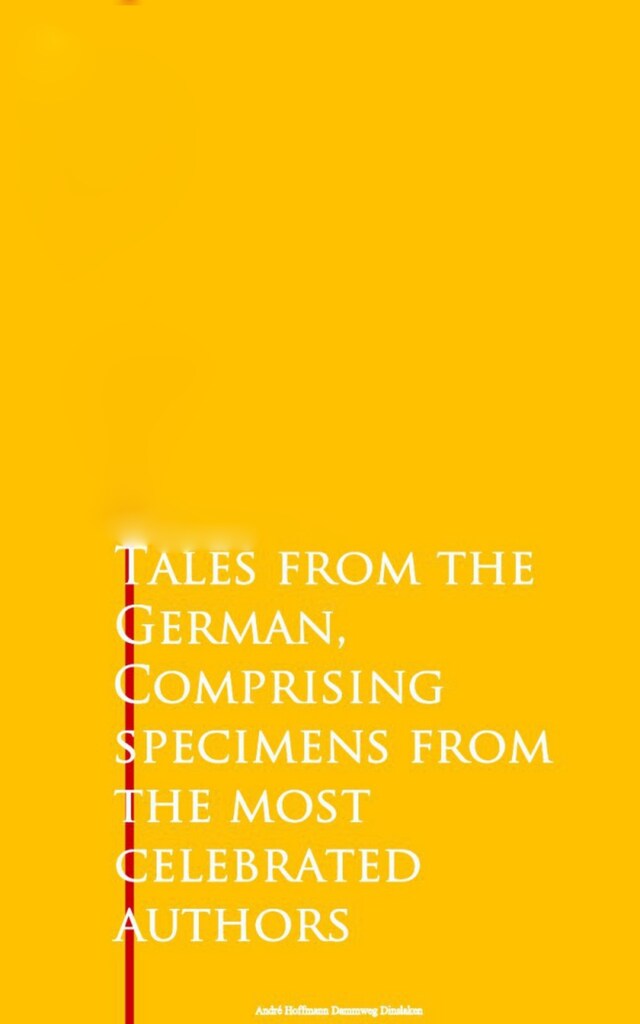 Buchcover für Tales from the German, Comprising specimens from the most celebrated authors
