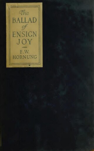 The Ballad of Ensign Joy bookCoverFor