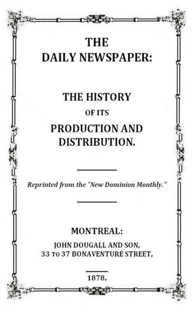 Book cover for The Daily Newspaper