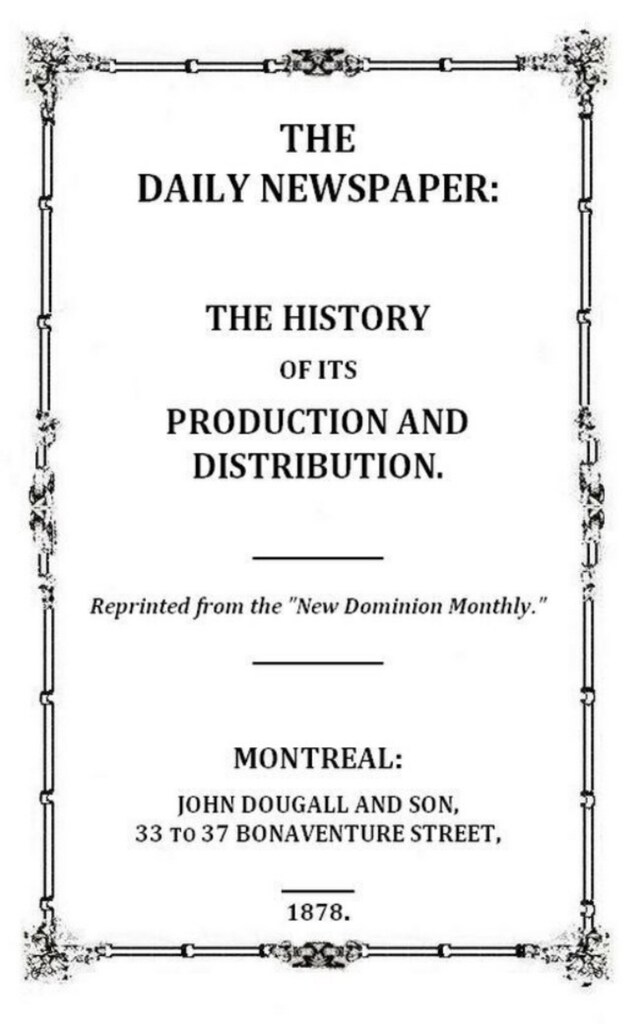 Book cover for The Daily Newspaper