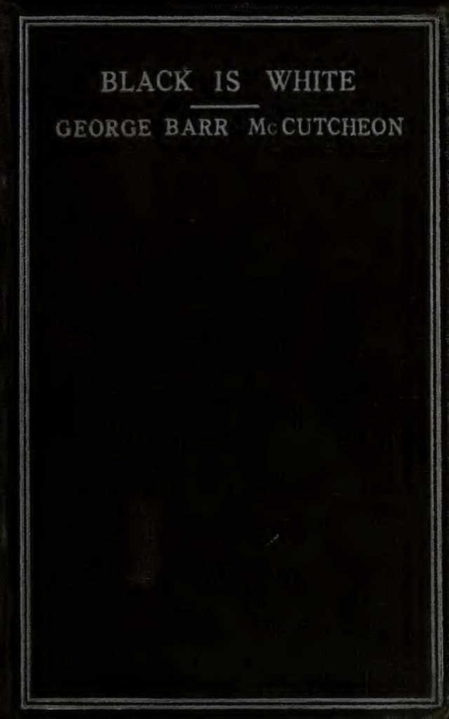 Book cover for Black is White