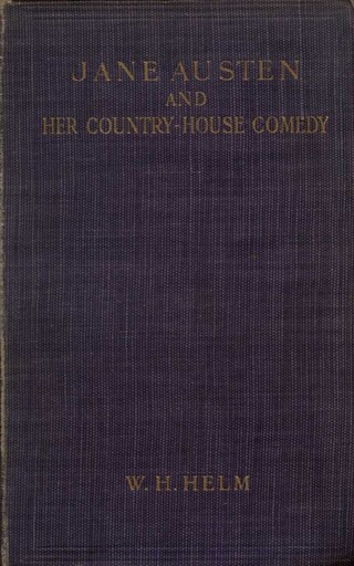 Jane Austen and her Country-house Comedy bookCoverFor