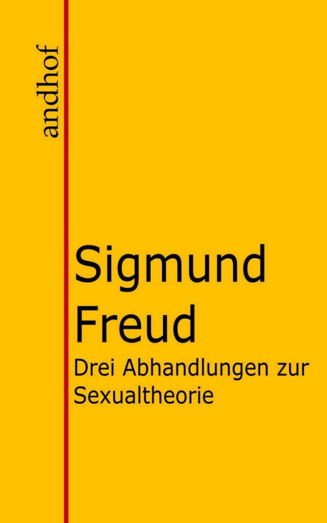 Buchcover für Drei Abhandlungen zur Sexualtheorie