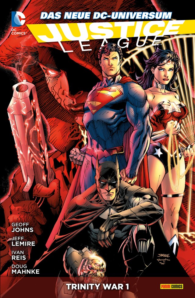 Book cover for Justice League, Bd. 5: Trinity War 1 (von 2)