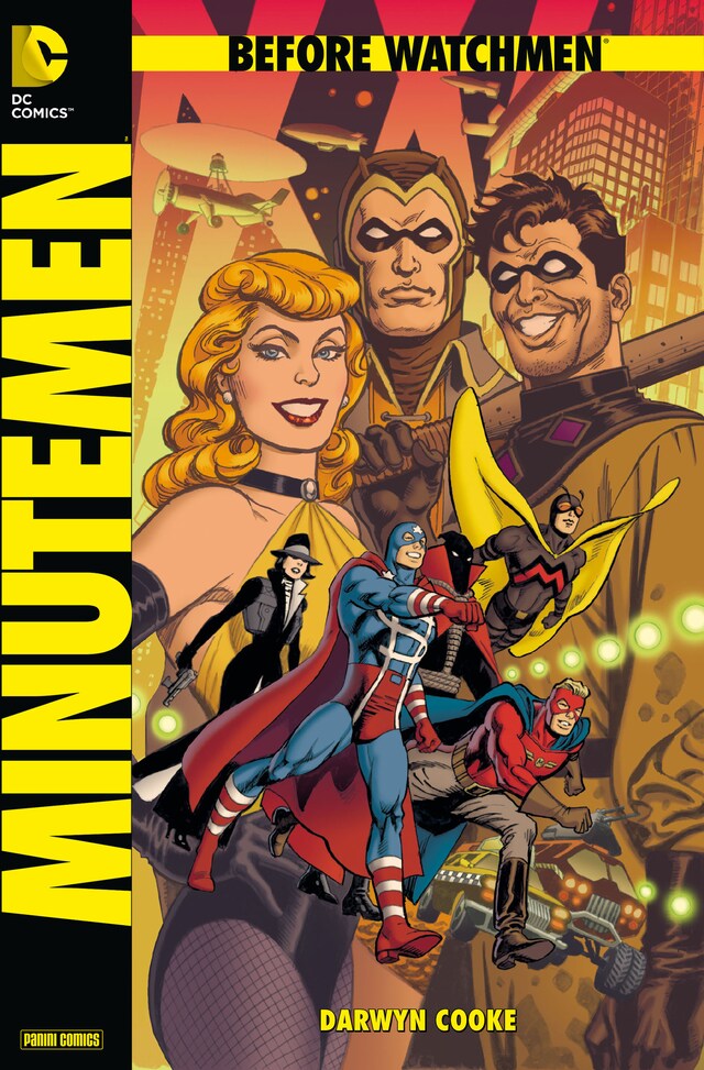 Book cover for Before Watchmen, Band 1: Minutemen