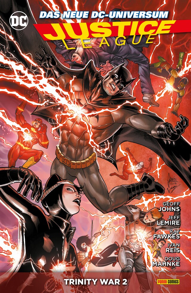 Couverture de livre pour Justice League - Bd. 6: Trinity War 2