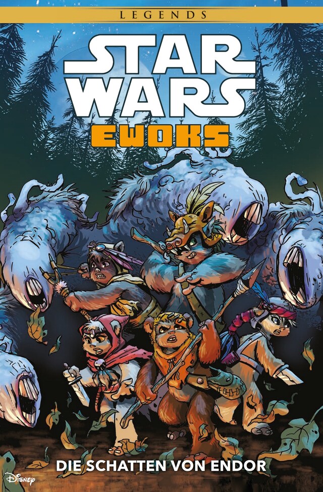 Buchcover für Star Wars: Ewoks - Die Schatten von Endor