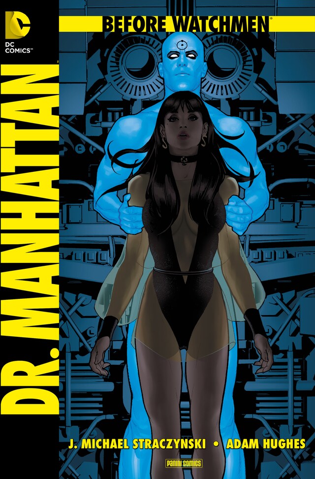 Book cover for Before Watchmen, Band 7: Dr. Manhattan