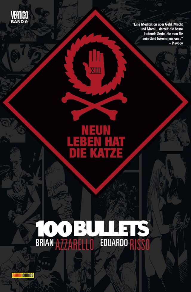 Book cover for 100 Bullets, Band 9 - Neun Leben hat die Katz
