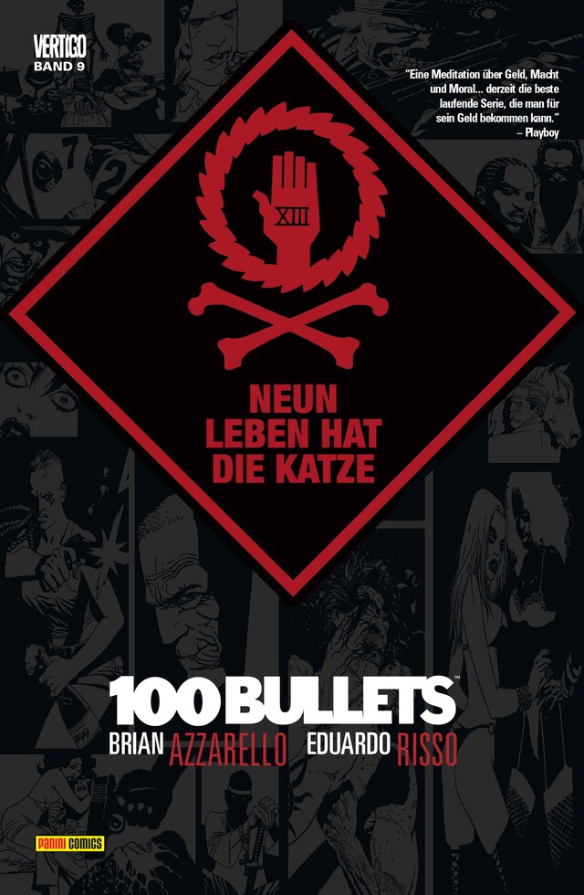 Boekomslag van 100 Bullets, Band 9 - Neun Leben hat die Katz