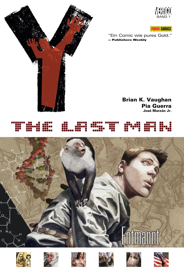 Buchcover für Y: The last Man - Bd. 1: Entmannt