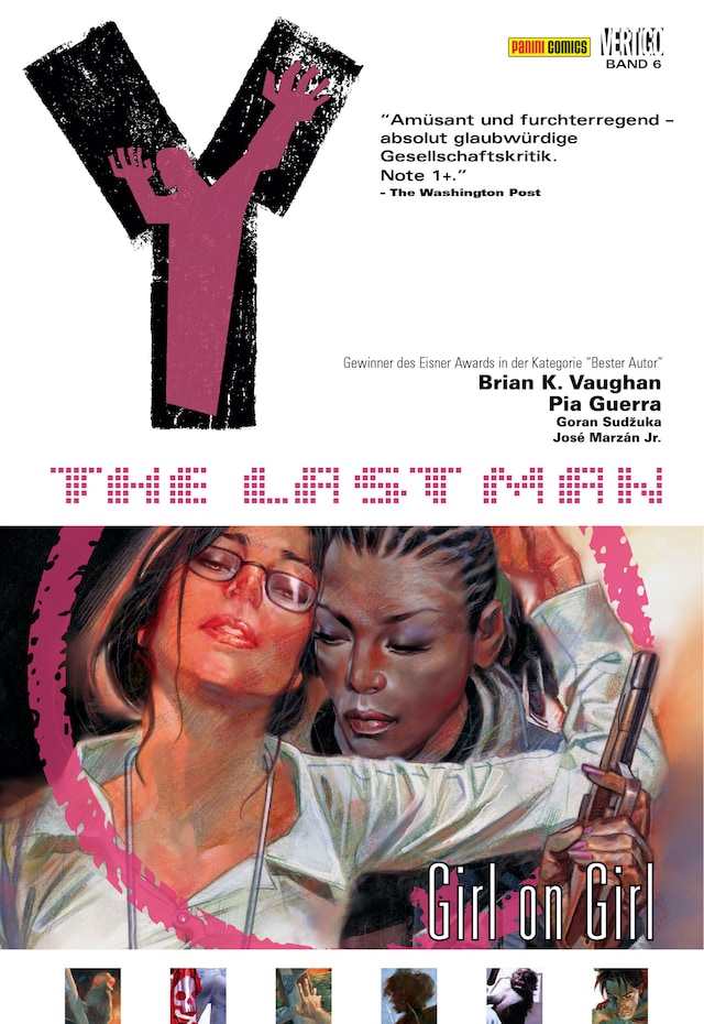 Boekomslag van Y: The last Man - Bd. 6: Girl on Girl