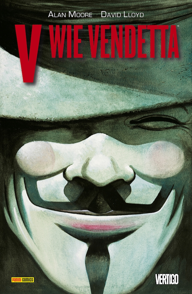 Boekomslag van V wie Vendetta