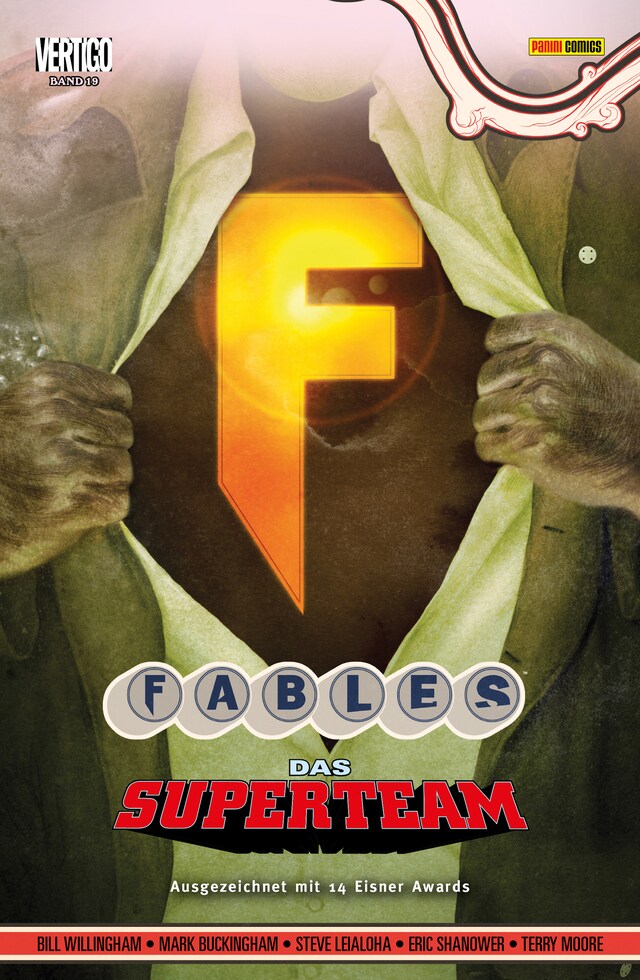 Okładka książki dla Fables, Band 19 - Das Superteam