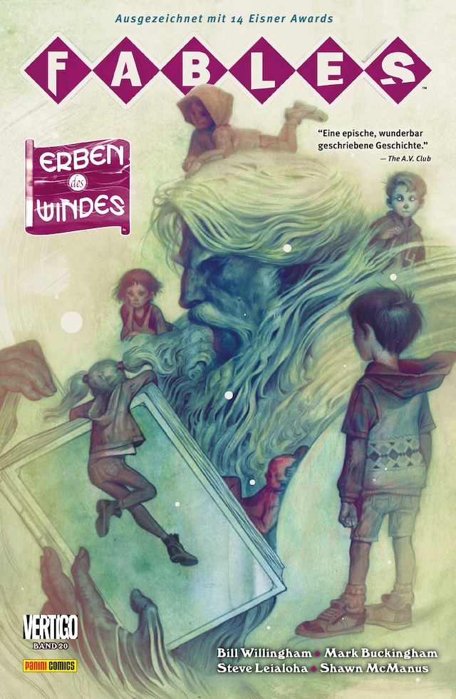 Okładka książki dla Fables, Band 20 - Erben des Windes