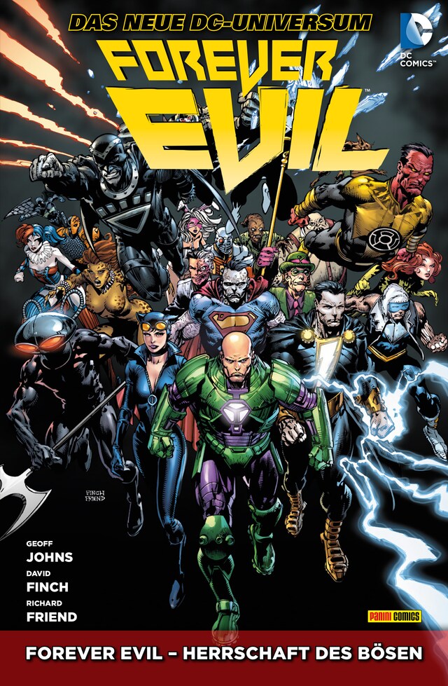 Boekomslag van Forever Evil - Herrschaft des Bösen