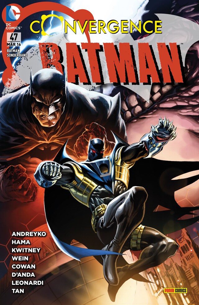 Copertina del libro per Batman Sonderband 47: Convergence