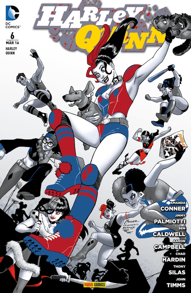 Book cover for Harley Quinn - Die Harley-Gang