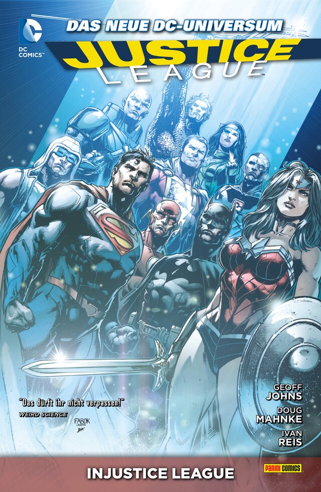 Boekomslag van Justice League - Bd. 8: Injustice League