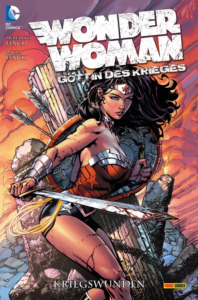 Bokomslag för Wonder Woman - Göttin des Krieges, Bd. 1: Kriegswunden