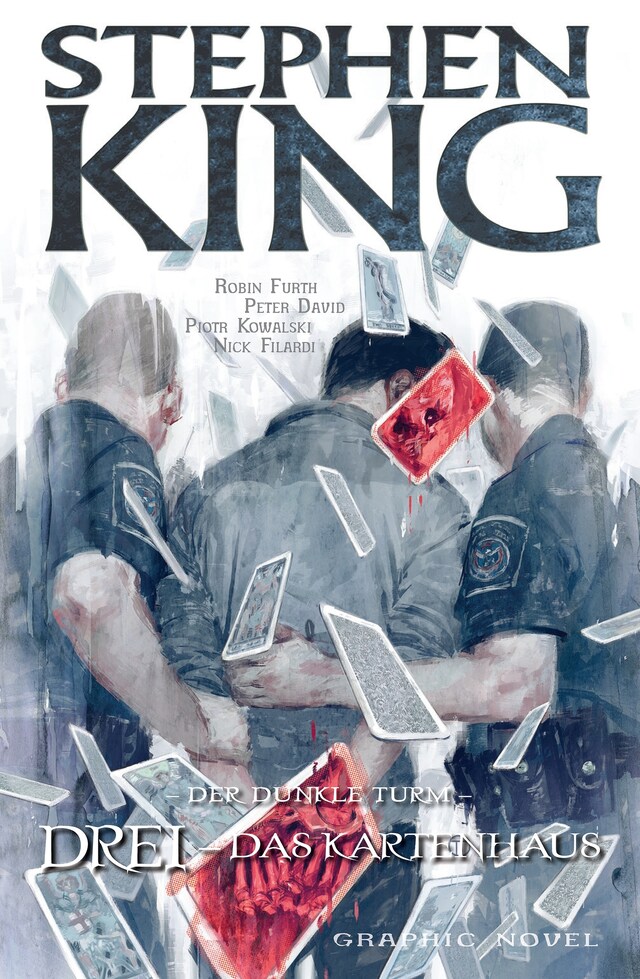 Buchcover für Stephen Kings Der dunkle Turm, Band 13 - Drei - Das Kartenhaus