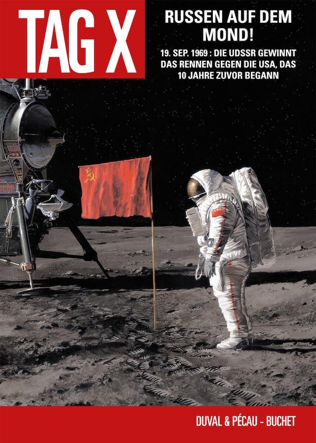 Buchcover für Der Tag X, Band 3 - Russen auf dem Mond