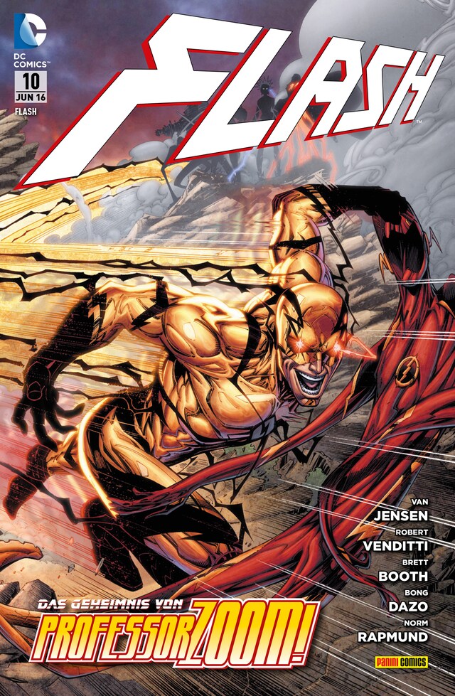 Book cover for Flash - Bd. 10: Das Geheimnis von Professor Zoom