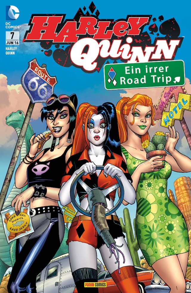 Bokomslag för Harley Quinn - Ein irrer Road Trip