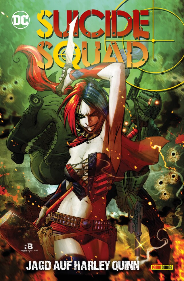 Couverture de livre pour Suicide Squad: Jagd auf Harley Quinn