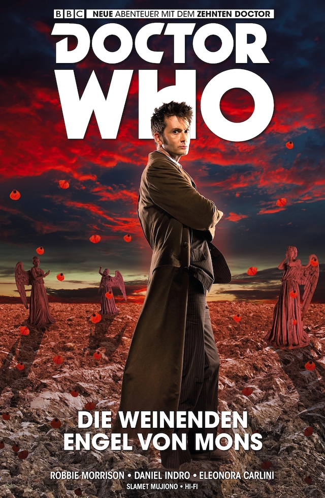 Couverture de livre pour Doctor Who Staffel 10, Band 2 - Die weinenden Engel von Mons