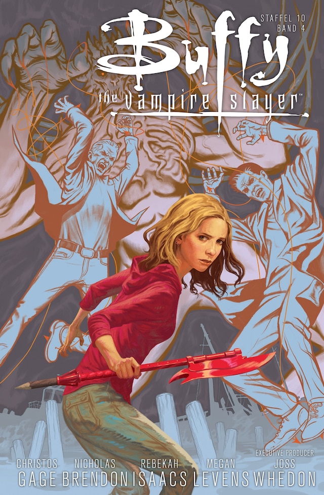 Buchcover für Buffy the Vampire Slayer, Staffel 10, Band 4 - Alte Dämonen