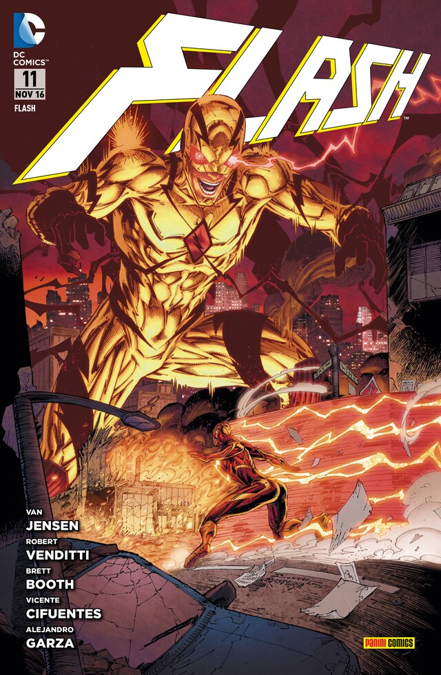 Portada de libro para Flash - Bd. 11