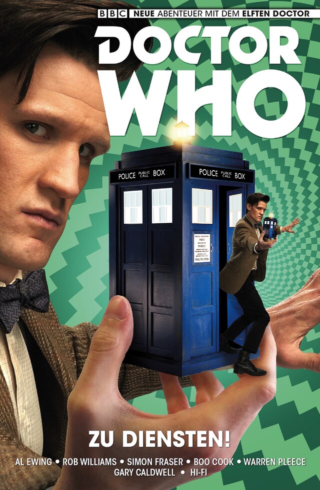 Book cover for Doctor Who Staffel 11, Band 2 - Zu Diensten!