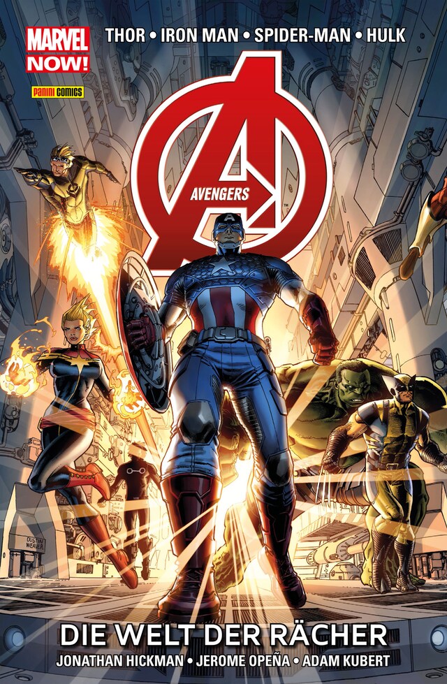 Boekomslag van Marvel Now! Avengers 1 - Die Welt der Rächer