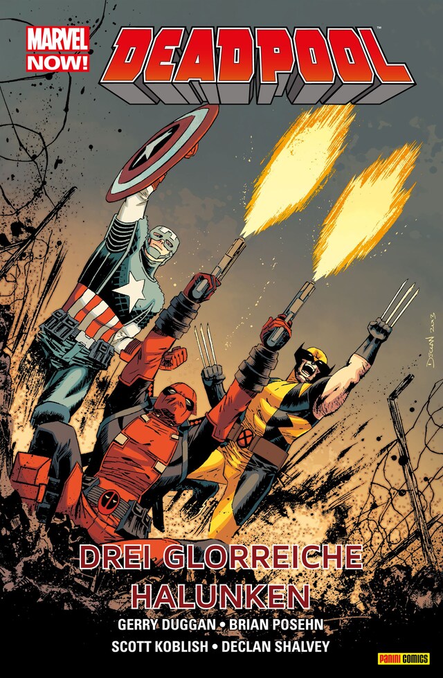 Marvel Now! Deadpool 3 - Drei glorreiche Halunken Book cover for Marvel Now! Deadpool 3 - Drei glorreiche Halunken