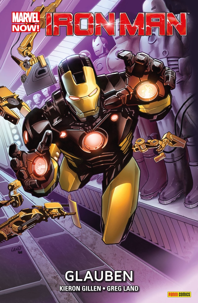 Book cover for Marvel Now! Iron Man 1 - Glauben