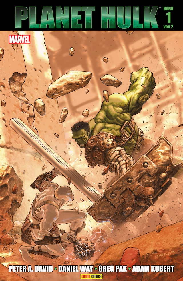 Kirjankansi teokselle Planet Hulk 1