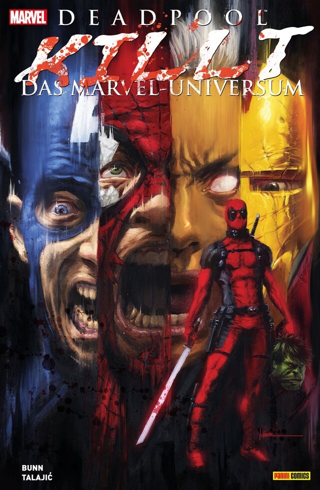 Buchcover für Deadpool killt das Marvel-Universum