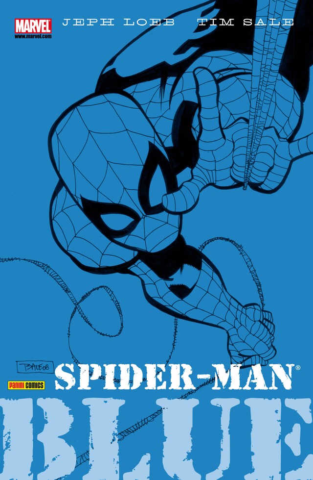 Buchcover für Spider-Man: Blue