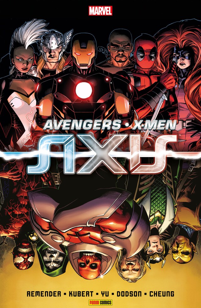 Portada de libro para Avengers & X-Men  - Axis